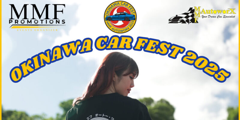 OKINAWA CAR FEST 2025 Poster sponcers